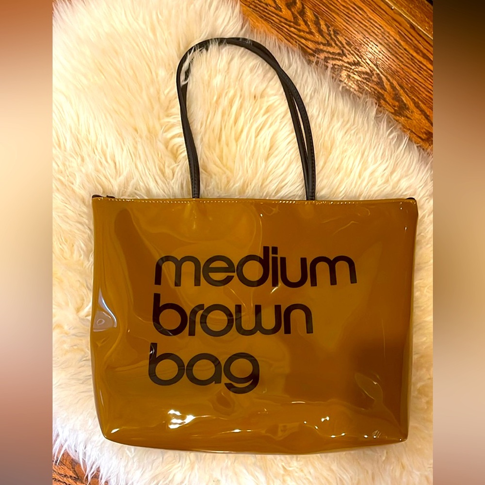 Bloomingdale’s medium brown bag